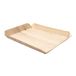 50 Wood 50 stuks - rechthoekige sproeiers 15 x 11,5 x 1,5 cm, natuurlijk hout