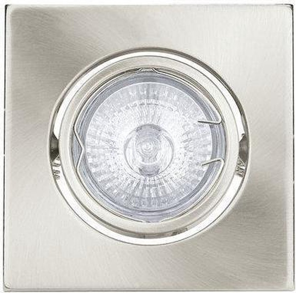 EGLO inbouw meubelspot 95 vierkant 50W rvs-look 30068