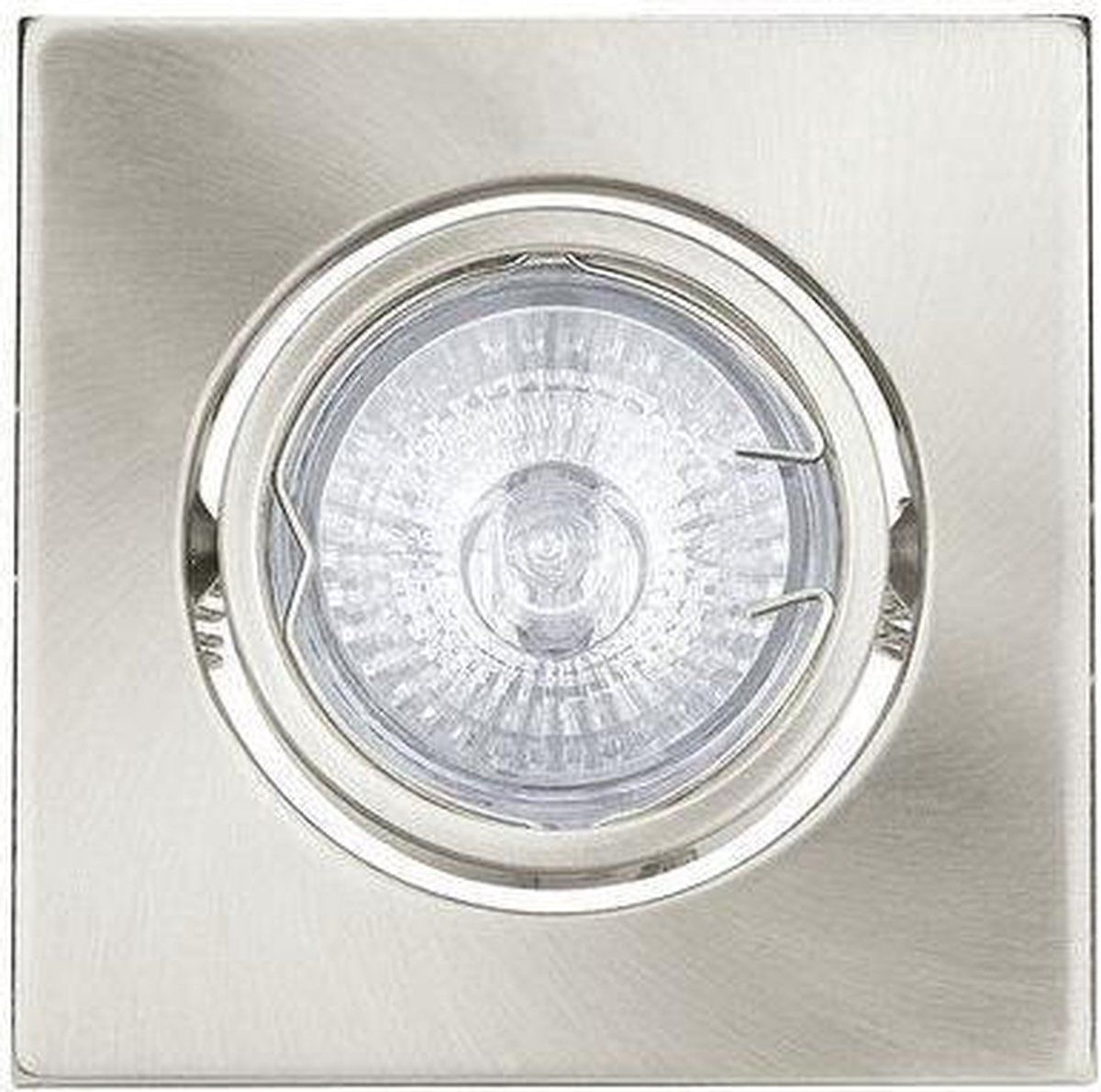 EGLO Inbouw Meubelspot 95 Vierkant 50W Rvs-look 30068