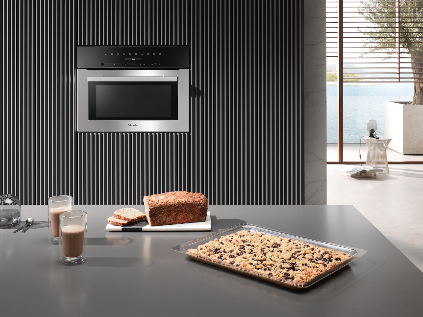 Miele H 7140 BM - Inbouw combimagnetron - RVS - 1000W - Grill