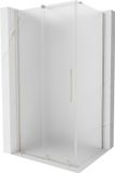 Mexen Velar cabine de douche coulissante 90 x 120 cm, givré, nickel brossé
