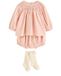 Next - Baby Girls - Smocked Woven Top, Shorts & Socks Baby Set, 2-Pack - Pink