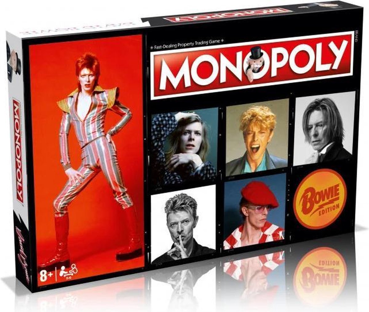 Winning Moves Monopoly David Bowie Edition