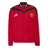 ADIDAS PERFORMANCE Manchester United Stadium Trainingsjack rood / zwart / wit