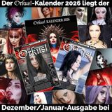 Orkus!-Edition Dezember 2025 /Januar 2026 mit Kalender 2026