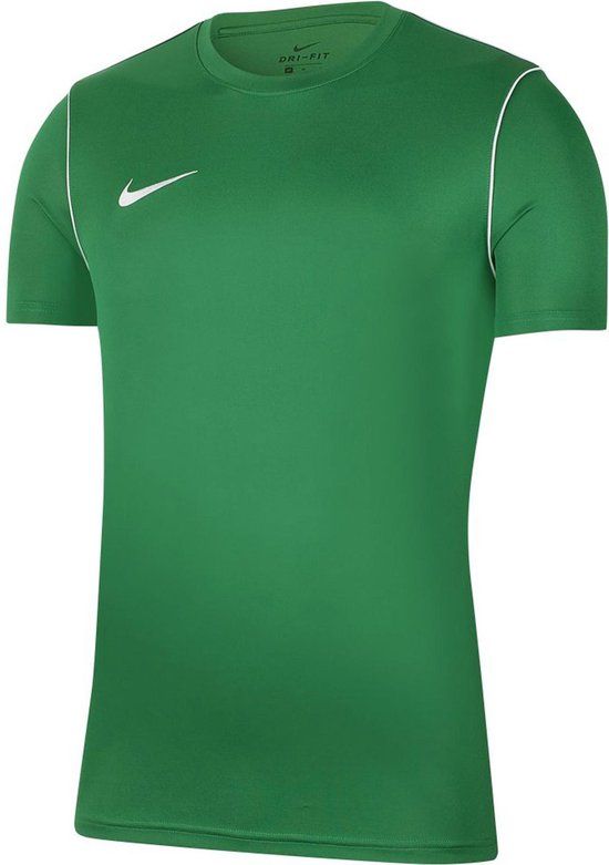 Nike Park 20 SS Sportshirt - Kinderen - Maat 128 - Groen/Wit
