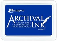Ranger Ranger Archival Permanent Ink pad - Cobalt Blauw