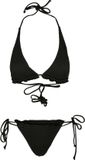 Urban Classics Rib Babylock Triangle Bikini set - Zwart - S