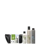 KMS ADDVOLUME Set – Shampoo volumateur, mousse coiffante et vaporisateur fixant pour plus de densité