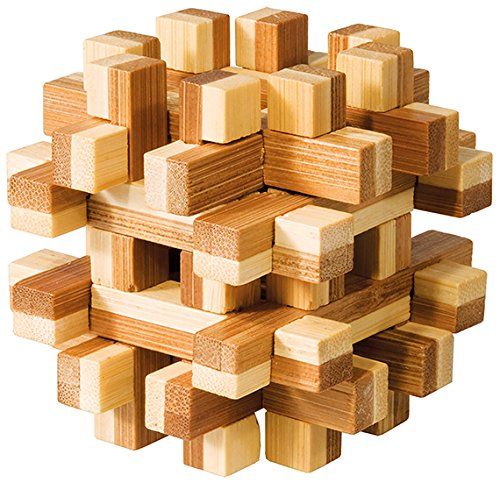 Fridolin Magische blokken Bamboe Puzzel - 4031172174936