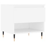 VidaXL Salontafel 50x46x50 cm bewerkt hout wit