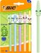 BIC Cristal Pastel Vibbies Balpennen – Blauw Medium (1.0 mm) – Set van 5