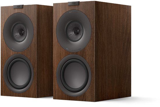 KEF Q Concerto Meta Boekenplank Speaker - Walnoot (per paar)