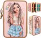 Depesche TOPModel 3-vaks etui HIPPIE HEART