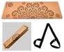 Tapis de yoga écologique en liège et caoutchouc naturel