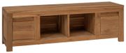 Prolenta Maison Exclusive - Meubles TV, dimensions 110 x 30 x 35 cm, en bois massif teck, couleur naturelle