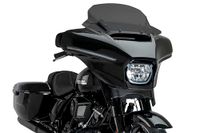 Puig 22110F High-Road Touring Windscherm - Aerodynamische bescherming en comfort op de weg, donker gerookt