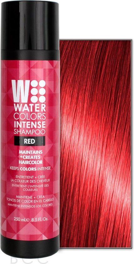 Tressa Watercolors Intens Red Shampoo - 250 ml