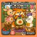 Cute and Spooky Halloween: 40 Cute and Cozy Fall Scenes to Color