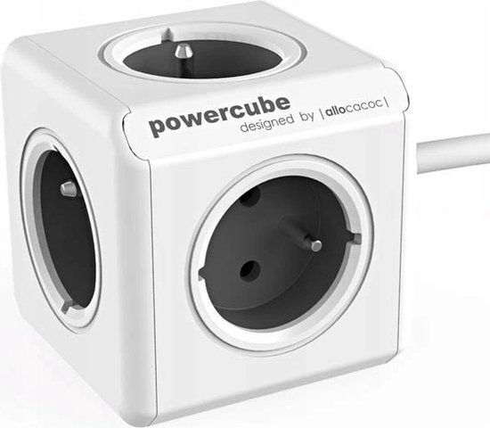 Allocacoc PowerCube Extended FR - Grijs
