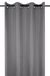Lovely Casa R68538004 Bea gordijn met oogjes, polyester, 260 x 140 cm, antraciet