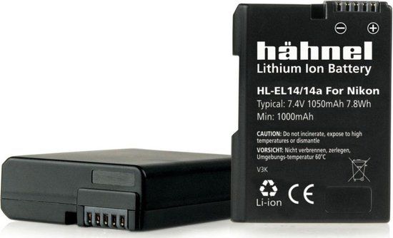 Hahnel HL-EL14 Ultra Li-Ion Accu voor Nikon
