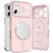 Tech-Protect iPhone 17 Pro Hoesje Roze Silicone MagSafe Krasbestendig