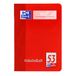 Oxford School vokabelschrift A6, 2 kolommen, 32 vellen, rood/groen, 10 stuks