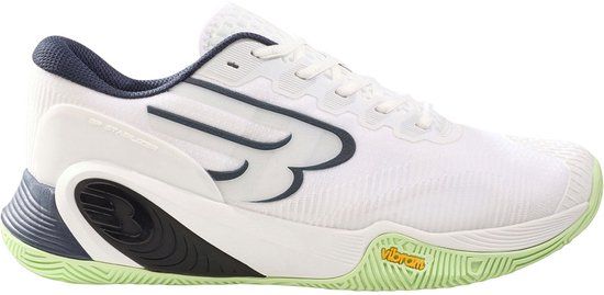 Bullpadel Hack Vibram 26V White Paquito Navarro Padel Shoes