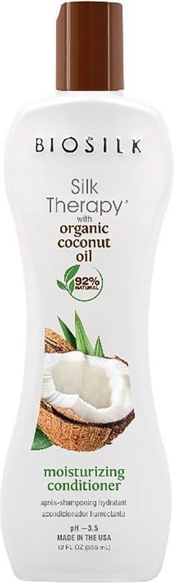 BioSilk Silk Therapy Coconut Oil Moisture Conditioner - 355ml