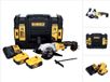 DeWalt DCS 571 P2 Scie circulaire sans fil 18 V 115 mm sans balai + 2x batterie 5.0 Ah + chargeur + TSTAK