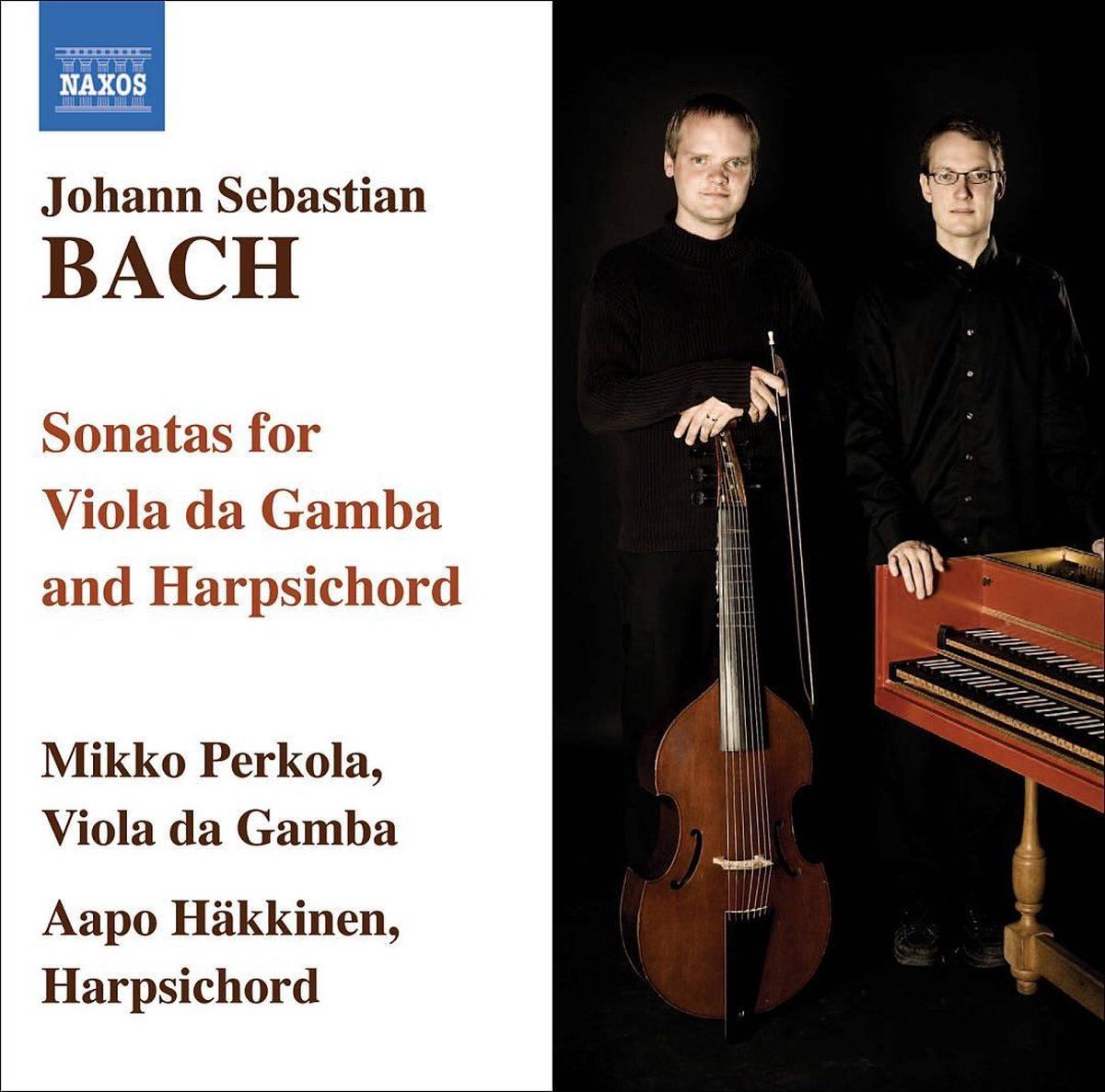 OUTHERE Bach: Sonatas For Viola Da Gamba - Muziek