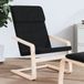 Prolenta Maison Exclusive - Relaxfauteuil, zwart, gestoffeerd