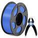 TPU-filament, 1,75 mm, dureté 68D, souple, 1 kg, bleu