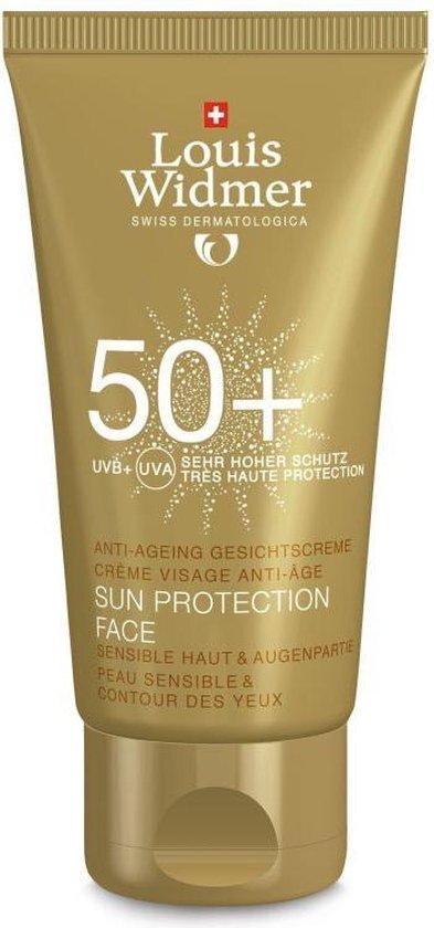 Louis Widmer Zonnebescherming Sun Protection Face P Creme Spf50+ 50ml