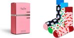 Happy Socks Coffret Cadeau Chaussettes Foodie 3 Paires - Taille 36 - 40