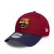 FC Barcelone Casquette FC Barcelone New Era 9FORTY Adulte Bordeaux Bleu Marine