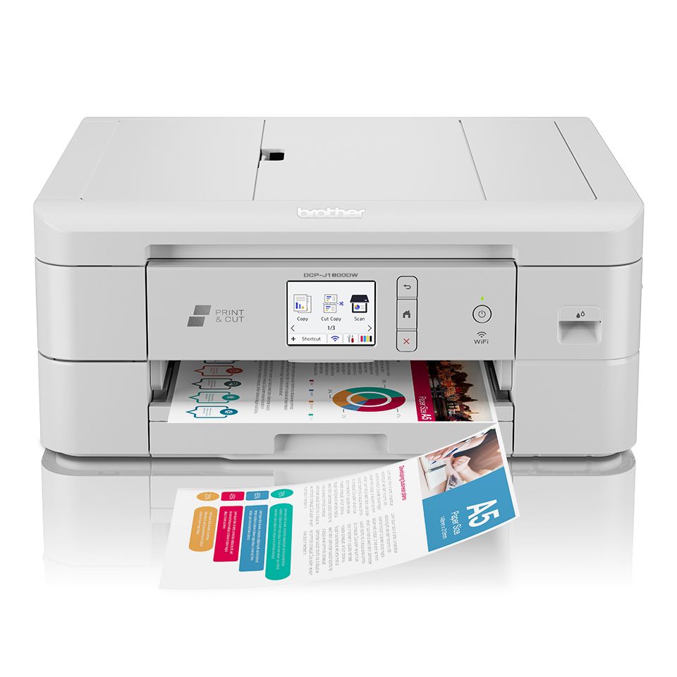 Brother DCP-J1800DW MFC-Ink A4 Printer - 4977766823296