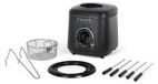 ONLI Friteuse en fondue 2-in-1 ON1019N, 1 liter, met instelbare thermostaat, antiaanbakbebak