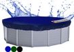Bâche pour piscines rondes, diamètre 420 cm, bleu