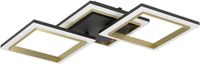 Eglo Calliera Plafondlamp - LED - 59.5 cm - Zwart|Goud|Wit - Dimbaar
