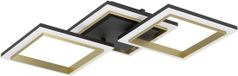 Eglo Calliera Plafondlamp - LED - 59.5 cm - Zwart|Goud|Wit - Dimbaar