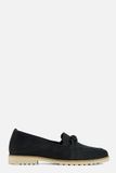 Tamaris Instappers Blauw Leer - Maat 37