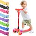 Hurtle Trottinette pour Enfants avec Roues LED Lumineuses, Stabilité de Style Tricycle, Léger, Portable, Idéal pour Intérieur/Extérieur, Convient aux Âges 2-5