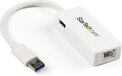StarTech.com USB 3.0 naar Gigabit Ethernet Adapter - Wit