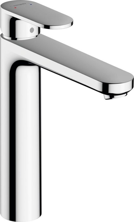 Hansgrohe Vernis wastafelkraan 169 highriser met waste chroom 71552000