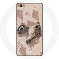 Maniacase Hoesje voor Huawei P8 Lite Chihuahua hondenras
