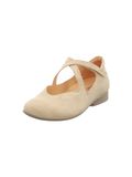 Think! Guad2 leren ballerina's voor dames, IJskoffie 4030, 40.5 EU