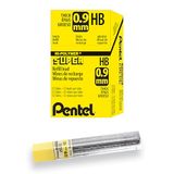 Pentel 509-HB 12 hoezen met 15 vullingen 0,9 mm HB voor vulpotloden