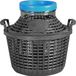 Merkloos Glazen ballon Wide Base met Pp Lt05, multicolor, 5 liter